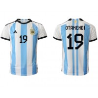 Argentina Nicolas Otamendi #19 Fotballklær Hjemmedrakt VM 2022 Kortermet